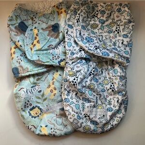 Petite L’amour Boutique Baby Boy One Size Swaddle